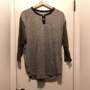 Matix 3/4 Sleeve Men's Raglan Shirt Large